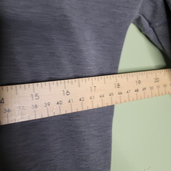 Athleta Dress XS Gray SoftTech Shift Wool Blend Stretch Casual Pocket Athleisure - Picture 7 of 7